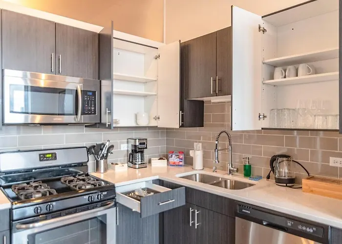 South Loop 3br Near Lakefront Trail, Field Museum & Adler Planetarium Apartamento *