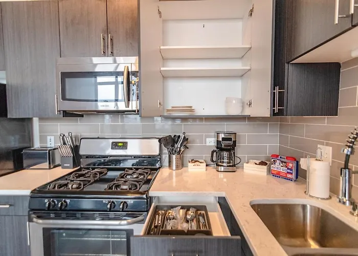 Apartamento South Loop 3br Near Lakefront Trail, Field Museum & Adler Planetarium *